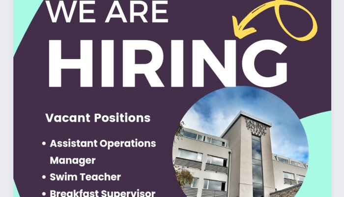 We are hiring talbot hotel clonmel