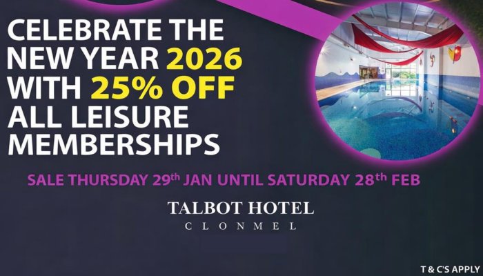 Leisure sale  page  v www.talbothotelclonmel.ie