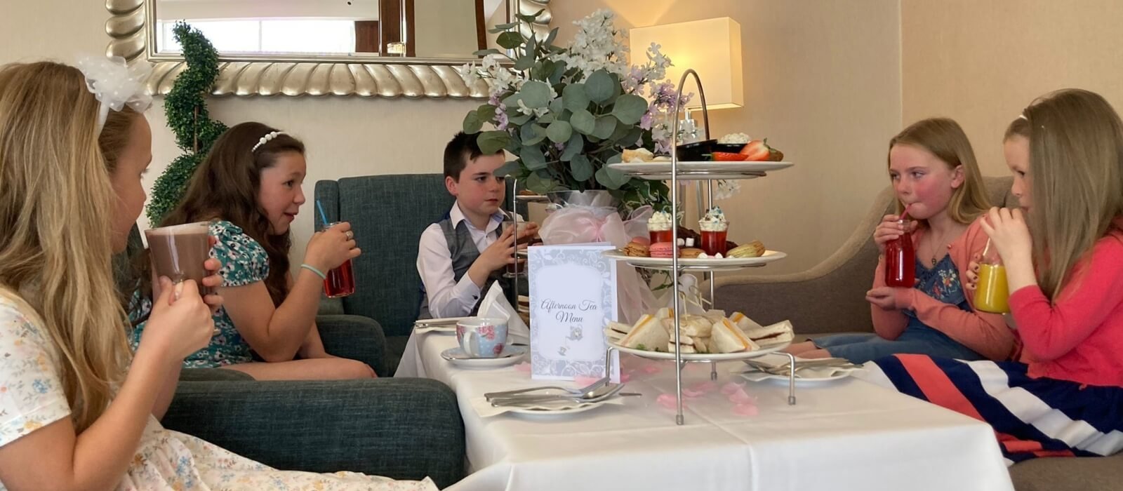 Childrens afternoon tea www.talbothotelclonmel.ie