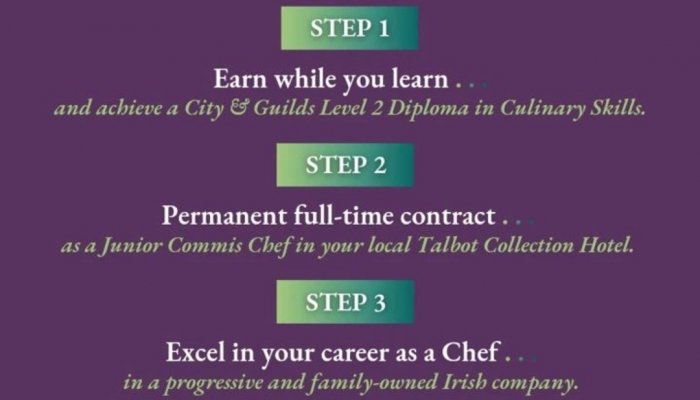 Chef programme www.talbothotelclonmel.ie